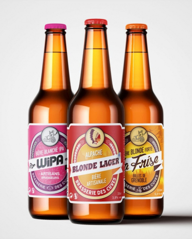 Design étiquettes bière