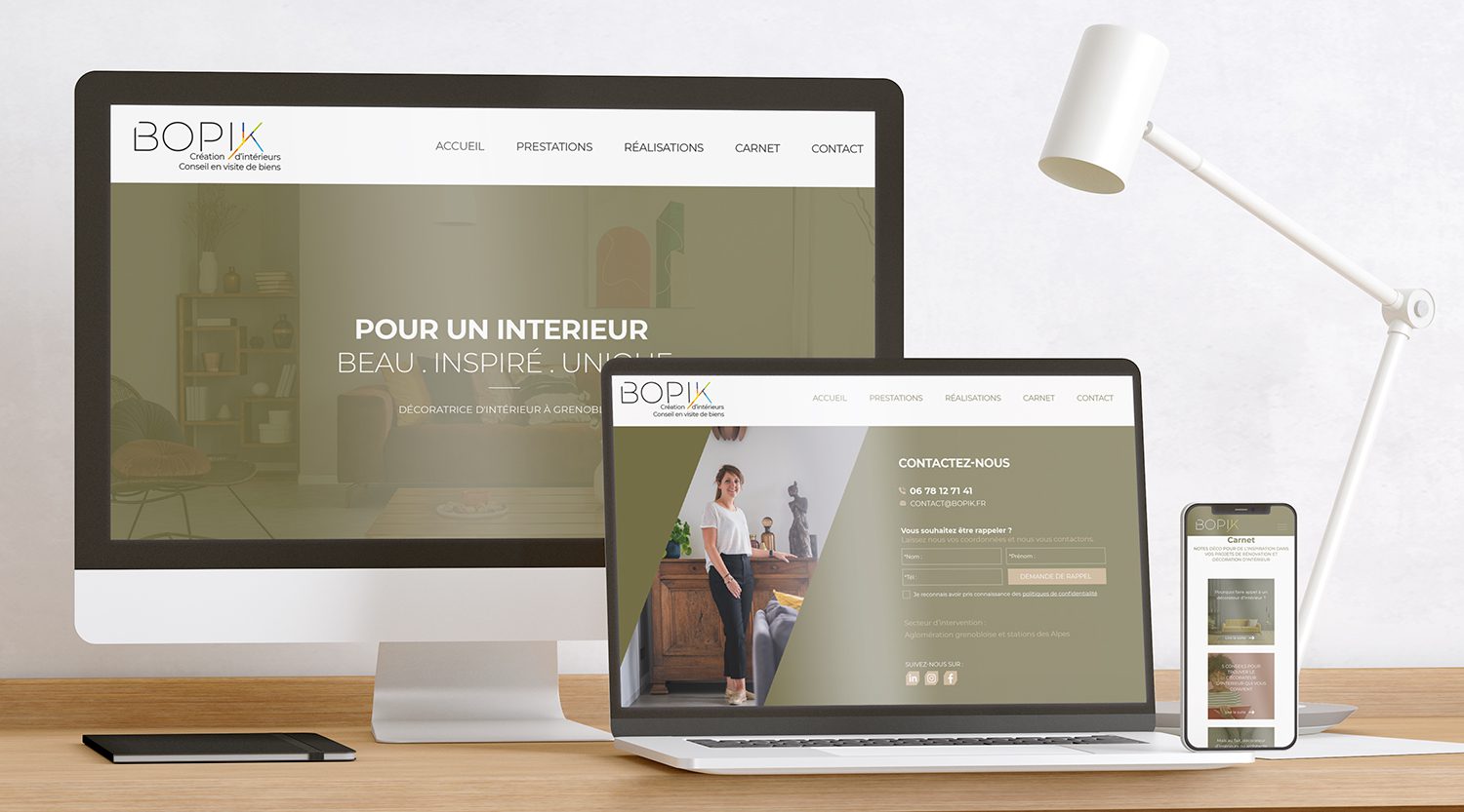 creation site web Grenoble