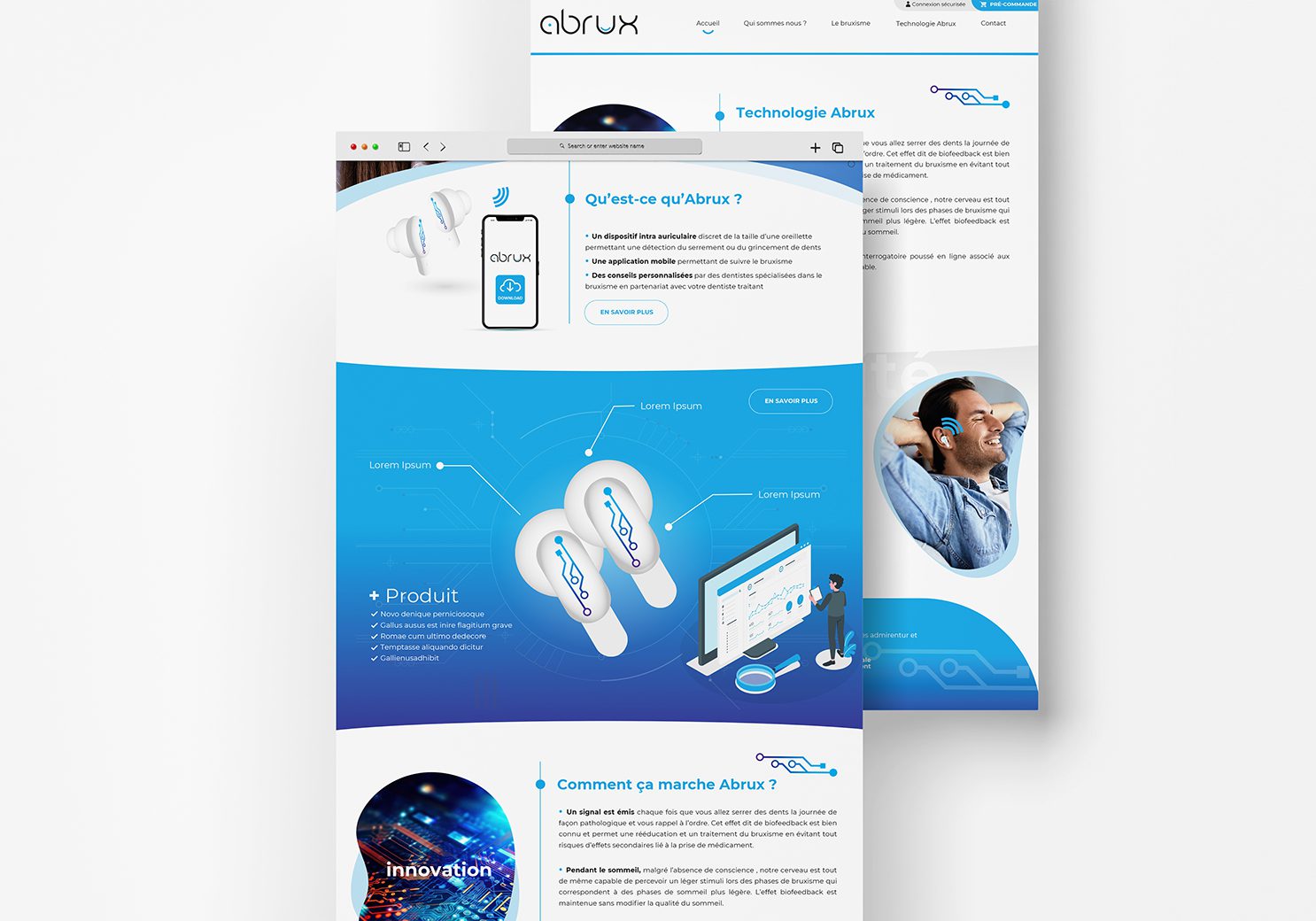 web design startup medical