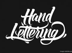 hand lettering