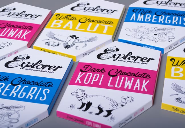 packaging chocolat voyage