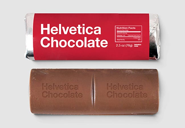 packaging helvetica