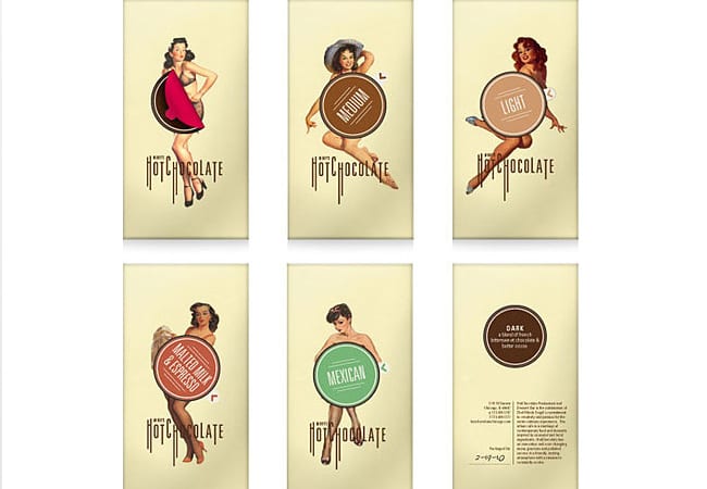 packaging chocolat hot