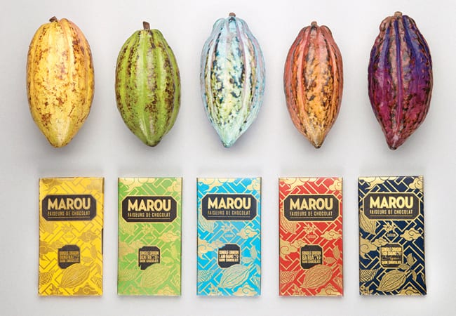 packaging chocolat marou